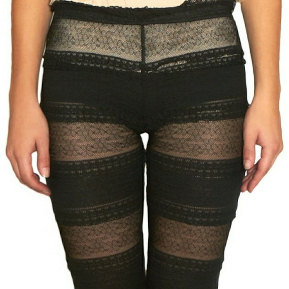 🆕MISCHA Banded Lace leggings - Black